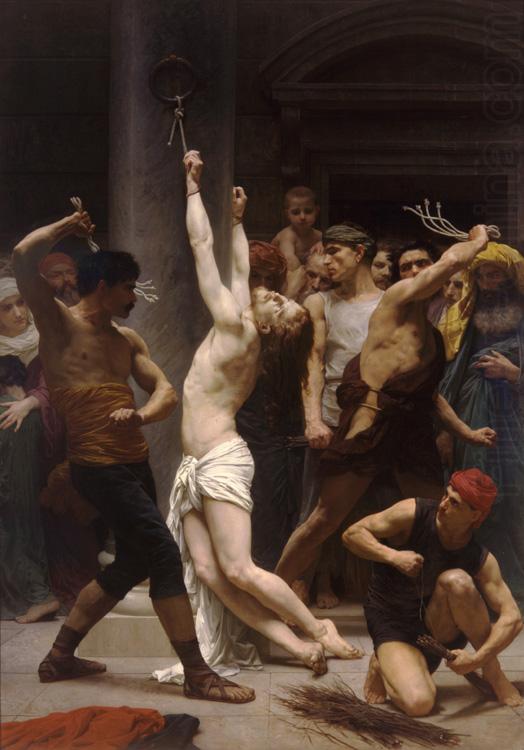 The Flagellation of Christ (mk26), Adolphe William Bouguereau